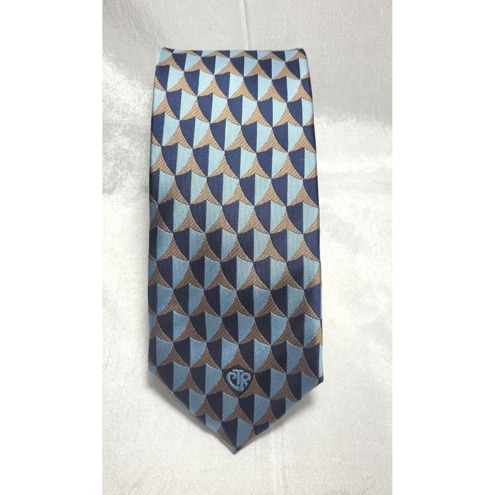 Johnson Brothers Men's Religious Specialty LDS CTR Navy Necktie Neck Tie